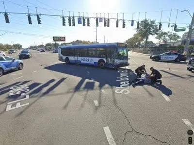 pedestrian accident tampa sheldon & hillsborough