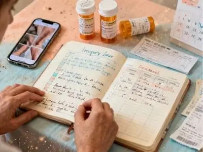 detailed injury journal medical record keeping