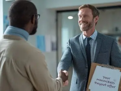 Insurance agents will minimize your settlement offer
