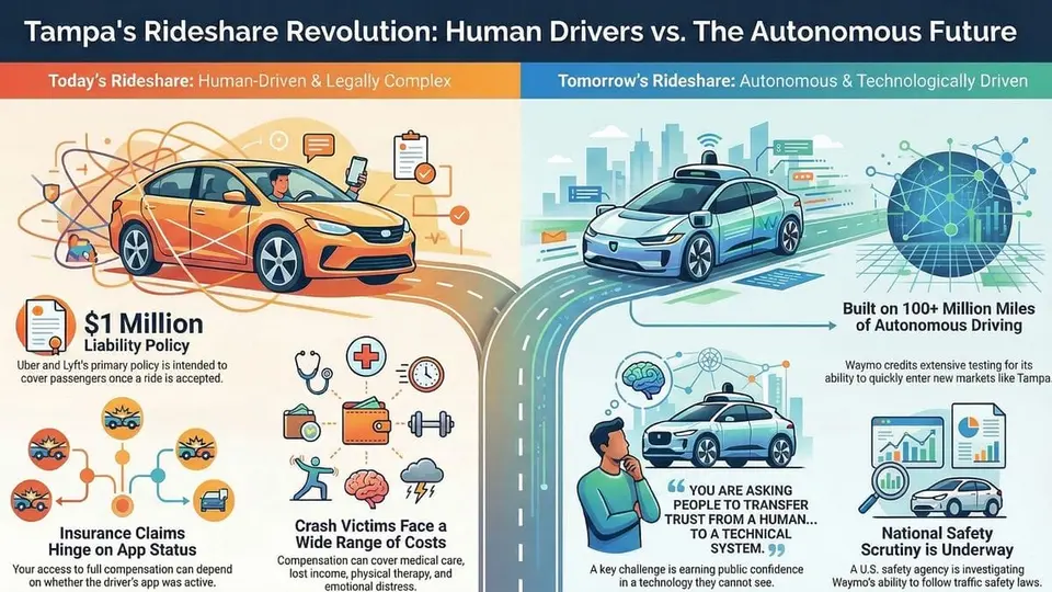 autonomous taxi in Tampa