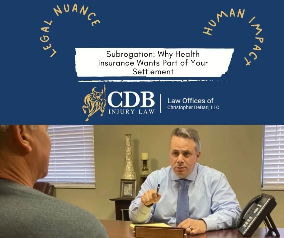 subrogation why health insurance wants part of your settlement