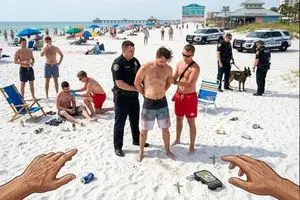 beach arrest assault and public intoxication clearwater beach