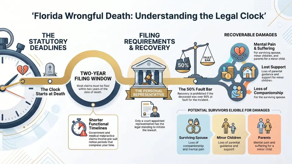 time limits for filing a wrongful death claim