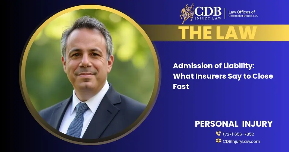 Admission of Liability: What Insurers Say to Close Fast
