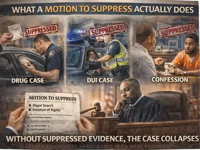 what a motion to suppress does