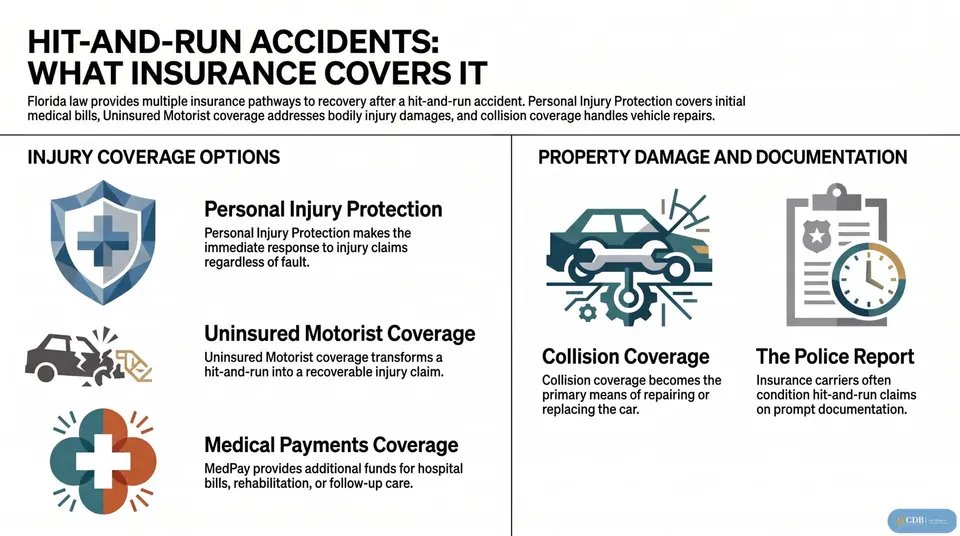 Infographic: Hit-and-Run Accidents: What Insurance Covers It